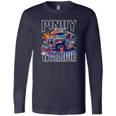 Filipino Warrior Jeepney Unisex Jersey Long Sleeve T-Shirt