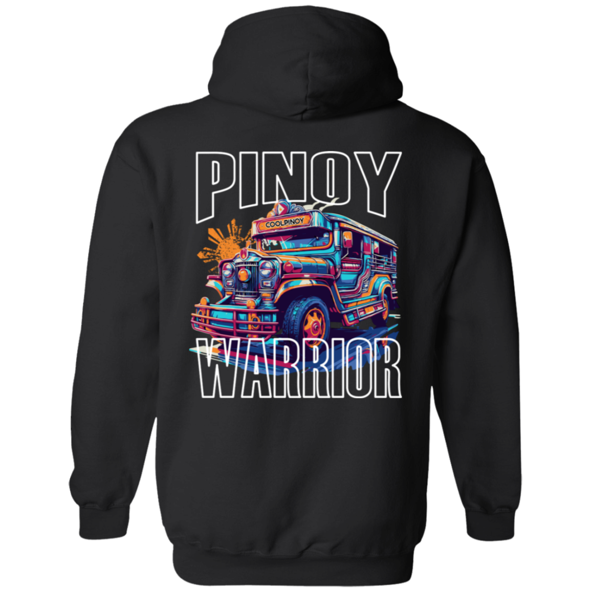 Filipino Warrior Jeepney Unisex Pullover Hoodie