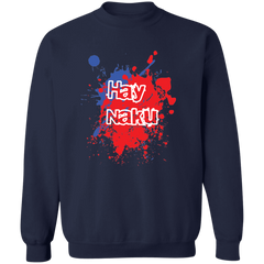 Hay Naku Splatter Unisex Crewneck Pullover Sweatshirt