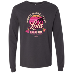 Worlds Greatest Lola Jersey Long Sleeve T-Shirt