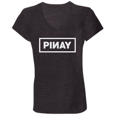 Pinay BP Ladies' Jersey V-Neck T-Shirt