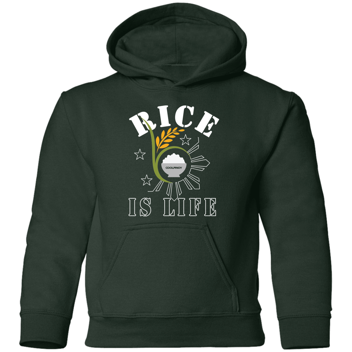 RIce is Life Seeds Unisex Youth Pullover Hoodie