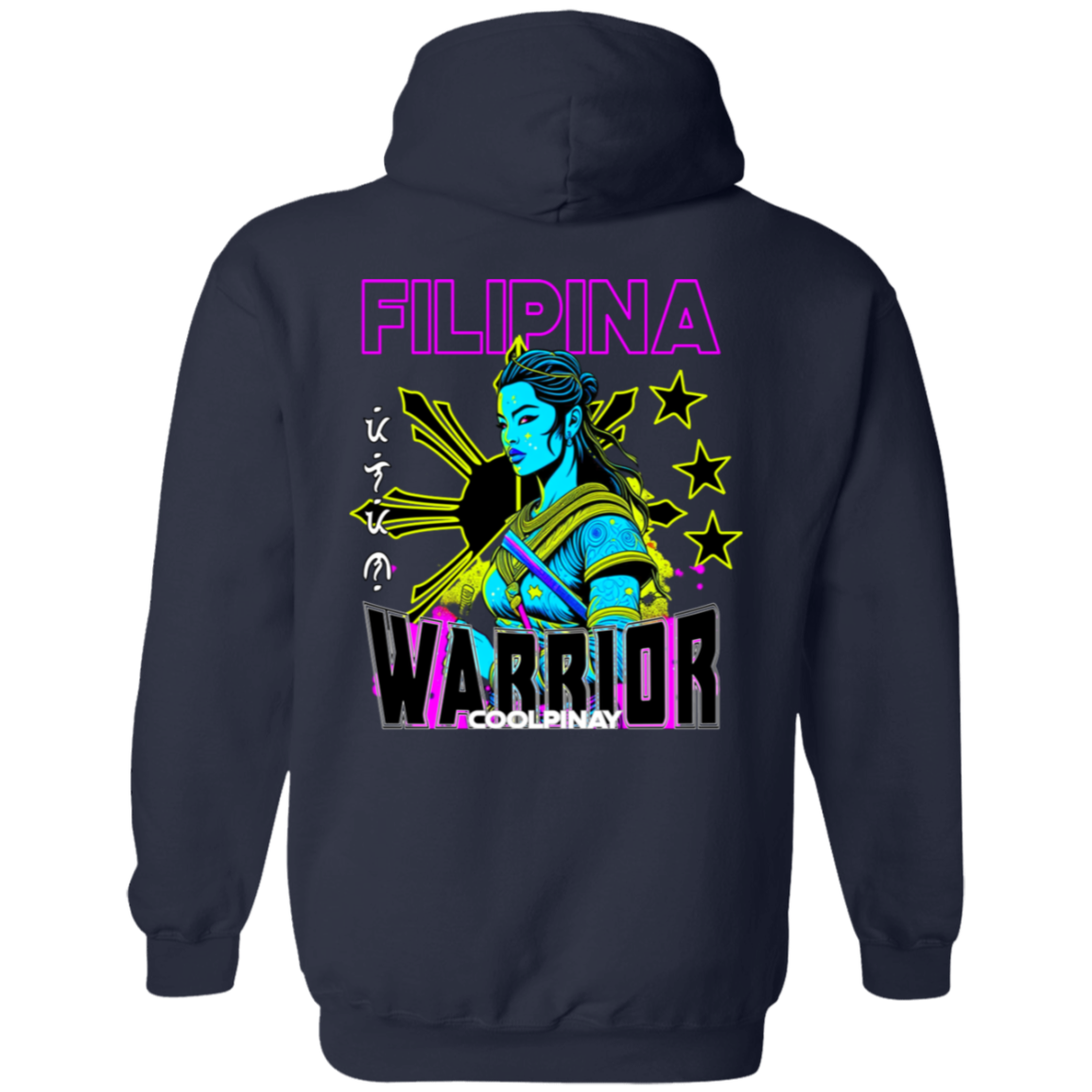 Filipina Warrior Psychadelic Unisex Pullover Hoodie