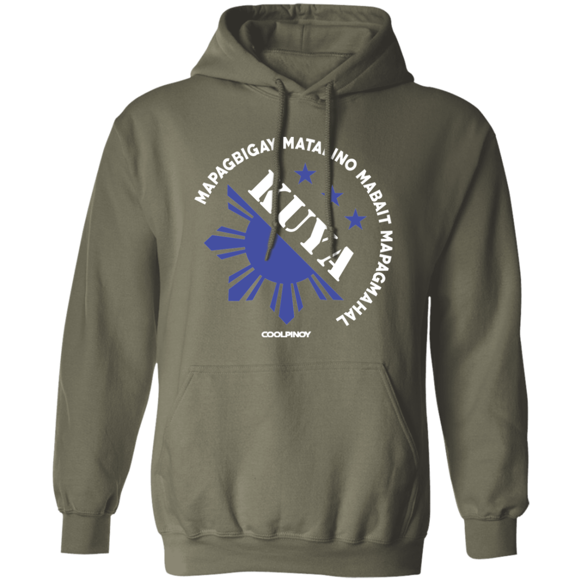 Matalino Mapagmahal Kuya Unisex Pullover Hoodie