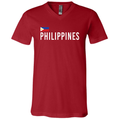 Team Philippines Unisex Jersey V-Neck T-Shirt