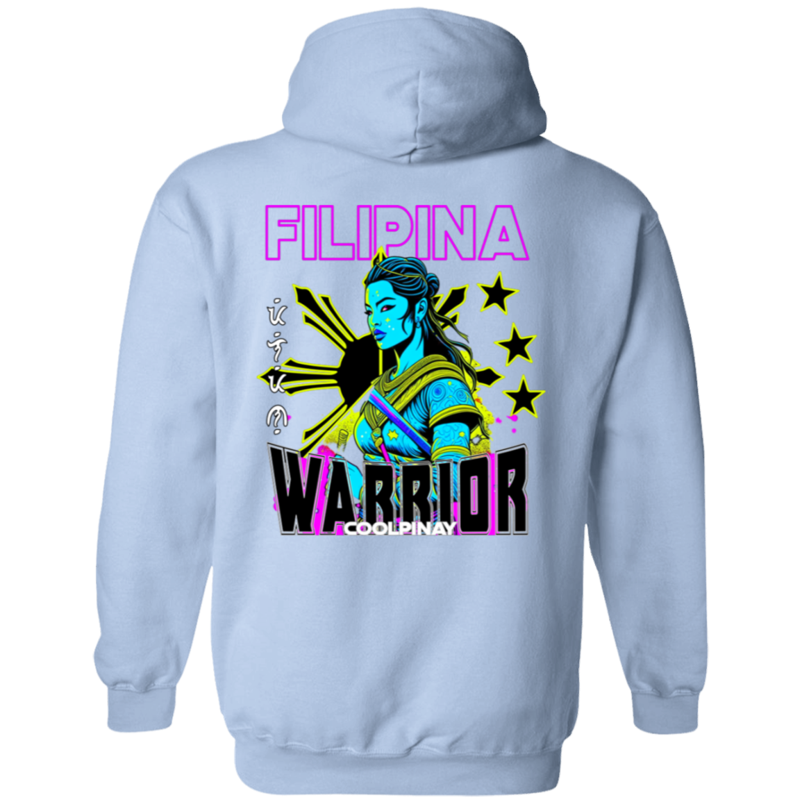 Filipina Warrior Psychadelic Unisex Pullover Hoodie