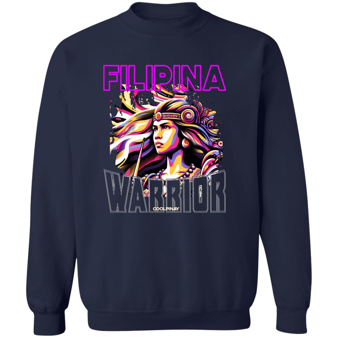 Filipina Warrior Princess Unisex Crewneck Pullover Sweatshirt