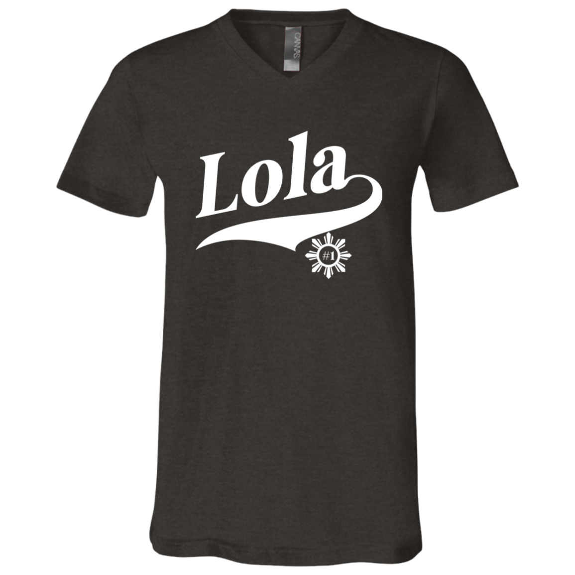 Number One Lola Unisex Jersey V-Neck T-Shirt