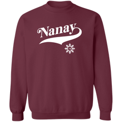 Number One Nanay Unisex Crewneck Pullover Sweatshirt