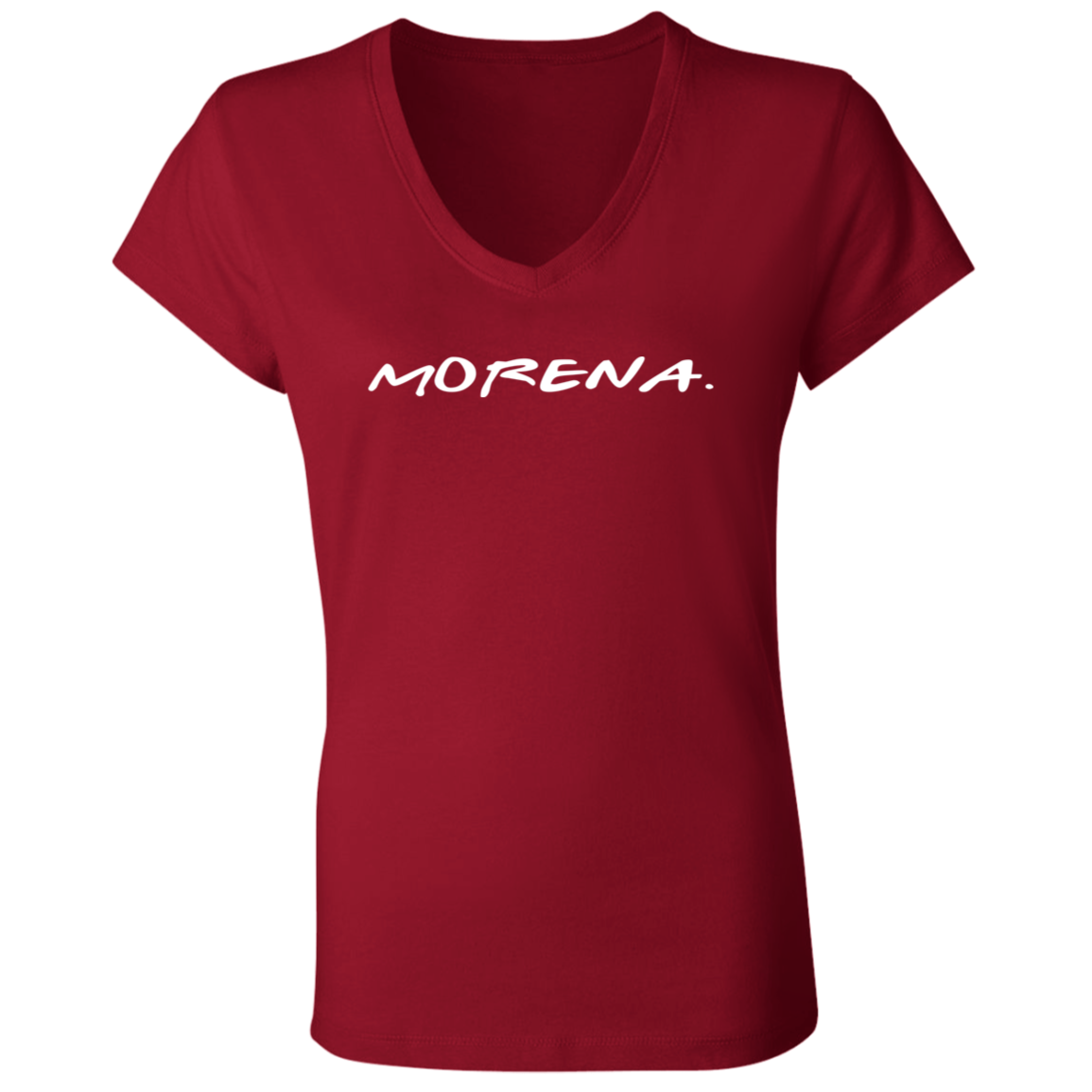 Morena Ladies Jersey V-Neck T-Shirt