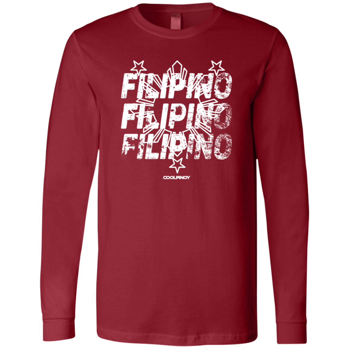 Filipino Filipino Filipino Unisex Jersey Long Sleeve T-Shirt