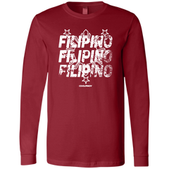 Filipino Filipino Filipino Unisex Jersey Long Sleeve T-Shirt