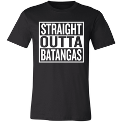 Straight Outta Batangas Unisex Jersey T-Shirt