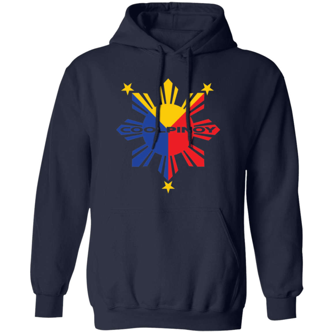 CoolPinoy Tricolor Unisex Pullover Hoodie