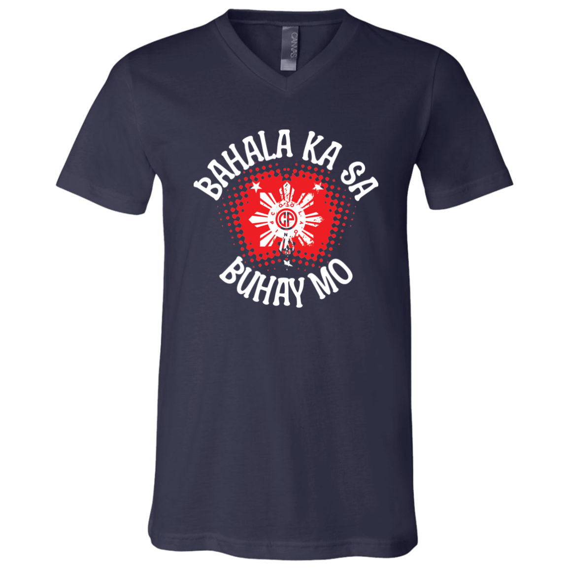 Bahala Ka Sa Buhay Mo Star Unisex Jersey V-Neck T-Shirt