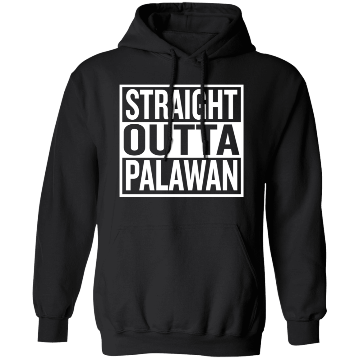 Straight Outta Palawan Unisex Pullover Hoodie