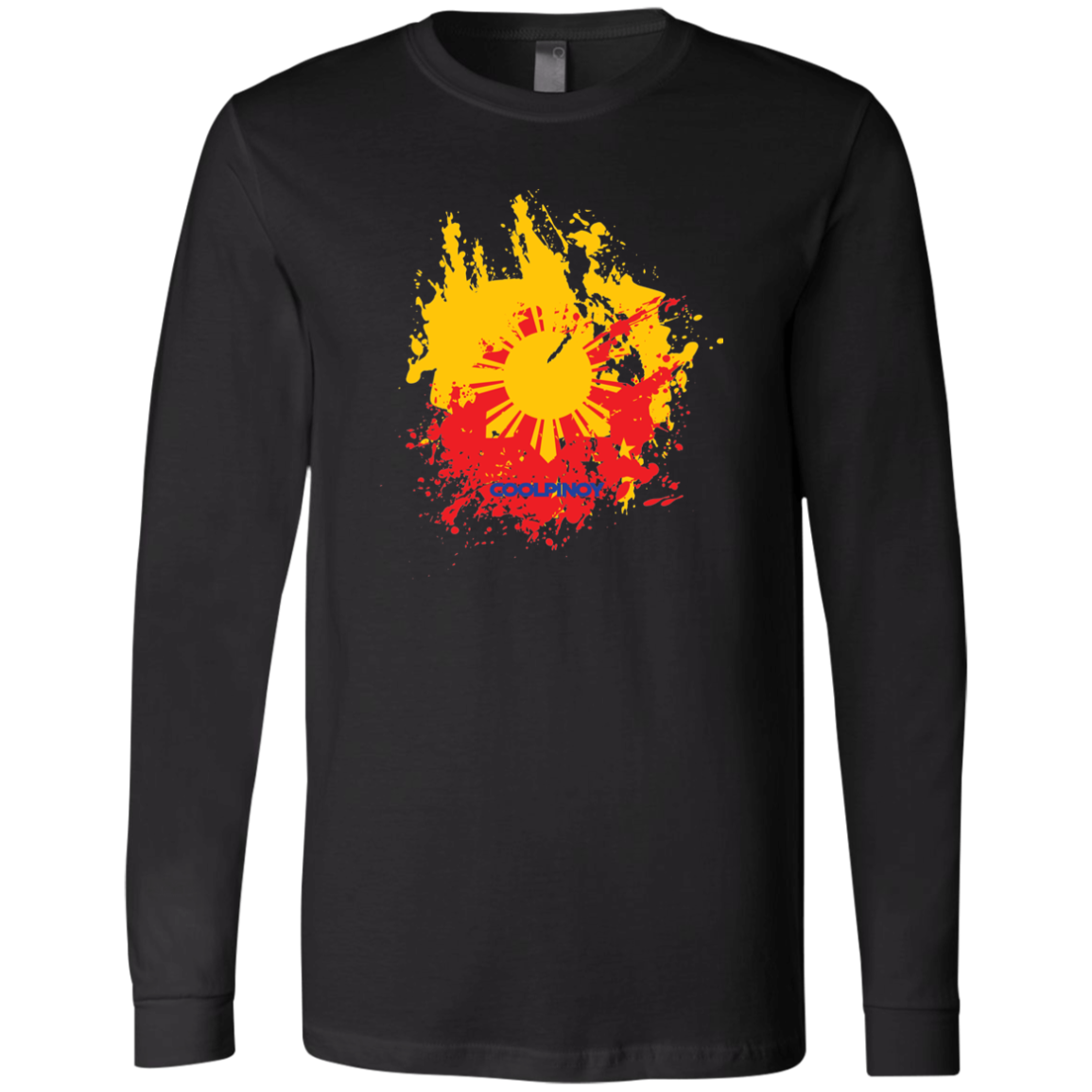 Sun and Stars Splashed Unisex Jersey Long Sleeve T-Shirt