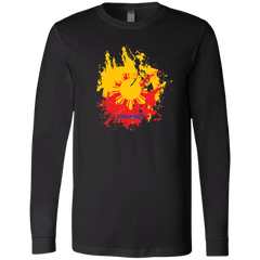 Sun and Stars Splashed Unisex Jersey Long Sleeve T-Shirt