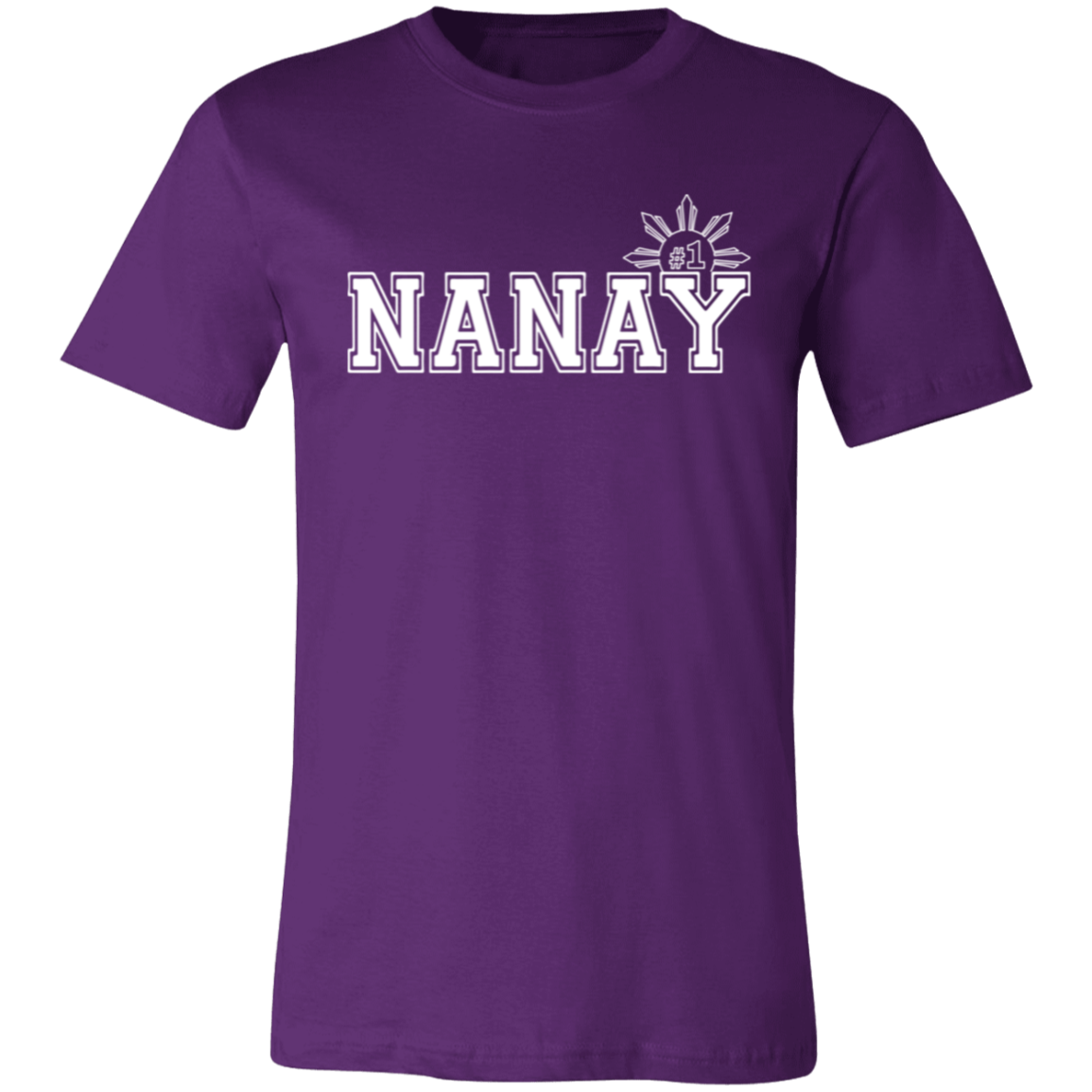 No 1 Nanay Unisex Jersey T-Shirt