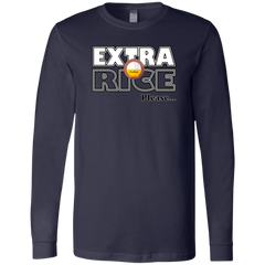 Extra Rice Please Mens Jersey Long Sleeve T-Shirt