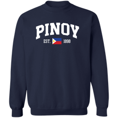 Pinoy Est 1898 Unisex Crewneck Pullover Sweatshirt