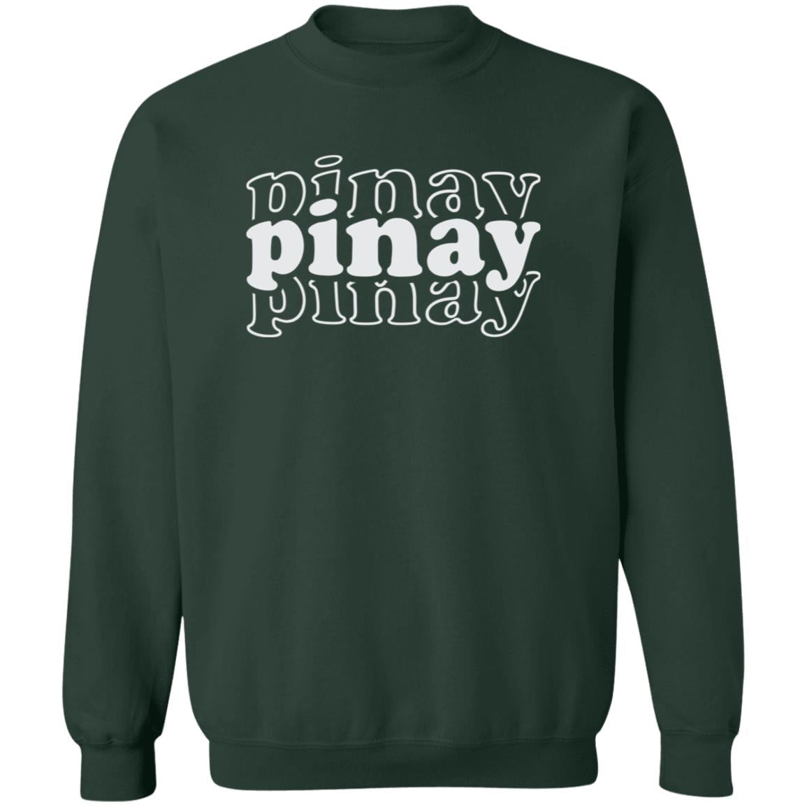 Pinay Triple Unisex Crewneck Pullover Sweatshirt