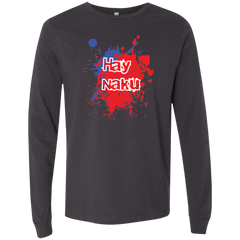 Hay Naku Splatter Unisex Jersey Long Sleeve T-Shirt