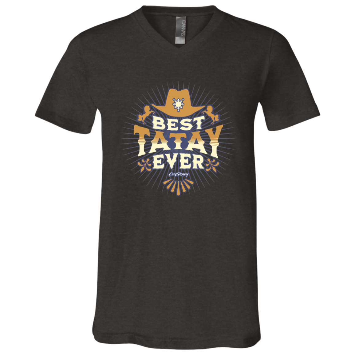 Best Tatay Ever Unisex Jersey V-Neck T-Shirt