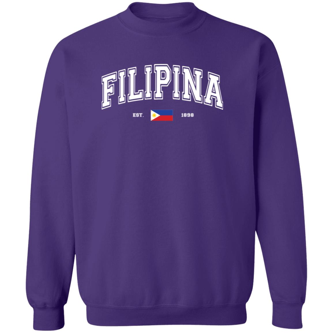 Filipina Est 1898 Unisex Crewneck Pullover Sweatshirt