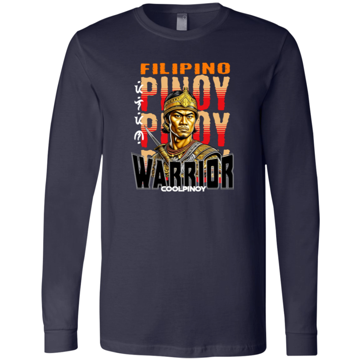 Filipino Warrior King Unisex Jersey Long Sleeve T-Shirt