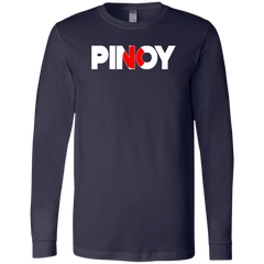 Pinoy Japan Flag Unisex Jersey Long Sleeve T-Shirt