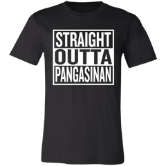 Straight Outta Pangasinan Unisex Jersey T-Shirt