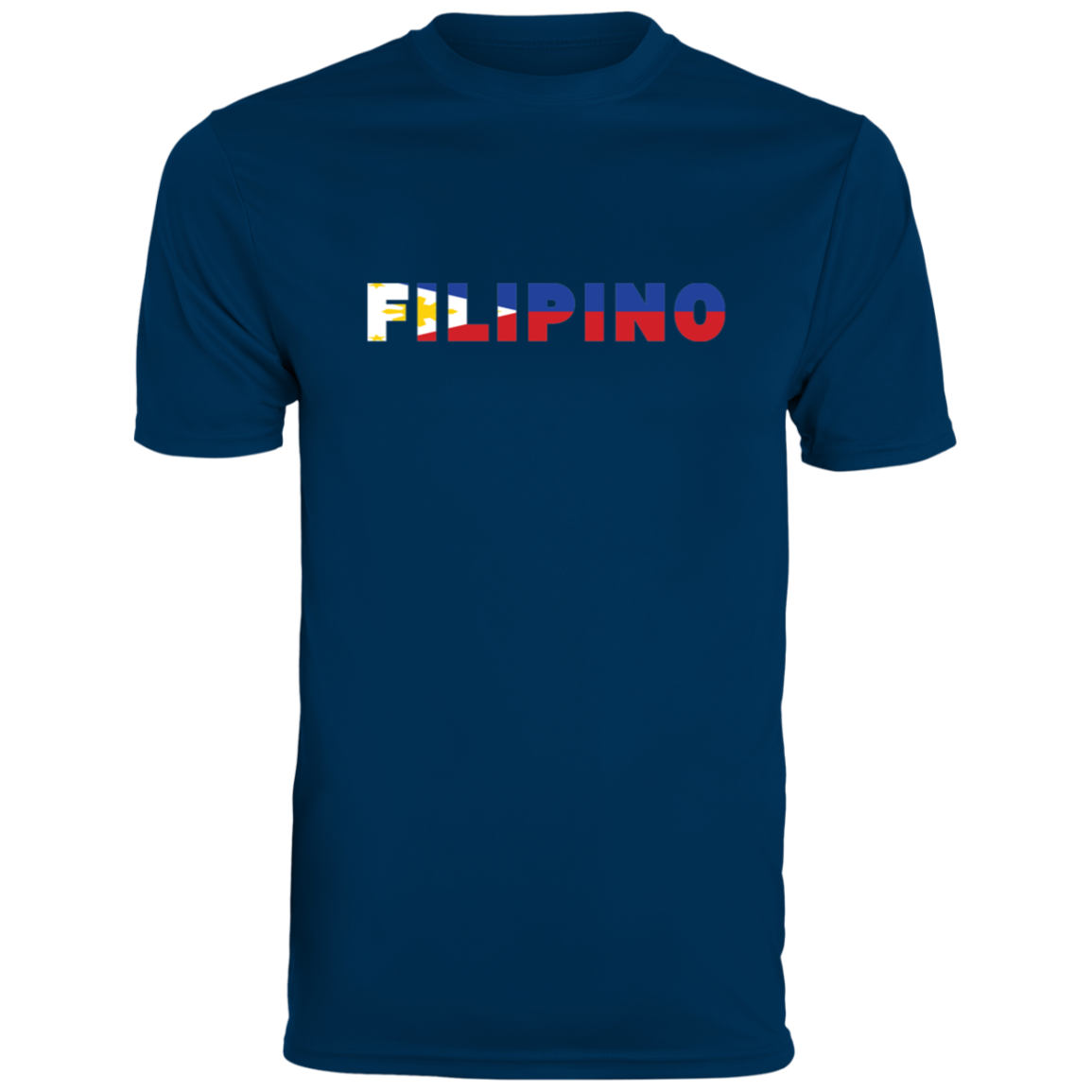 Filipino with Flag Embedded Moisture-Absorbing Shirt