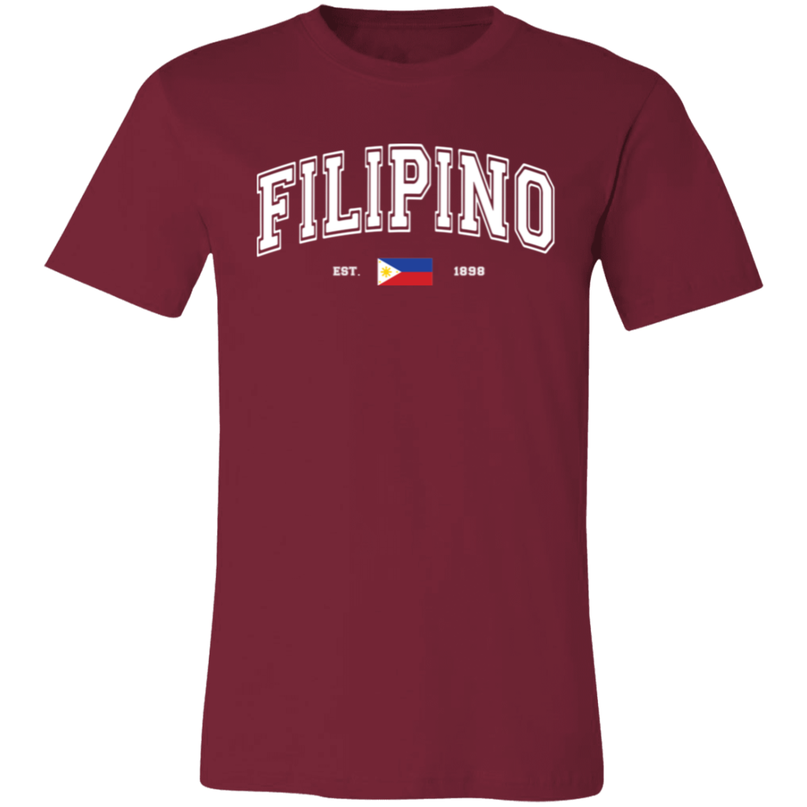 Filipino Est 1898 Unisex Jersey T-Shirt