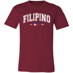 Filipino Est 1898 Unisex Jersey T-Shirt