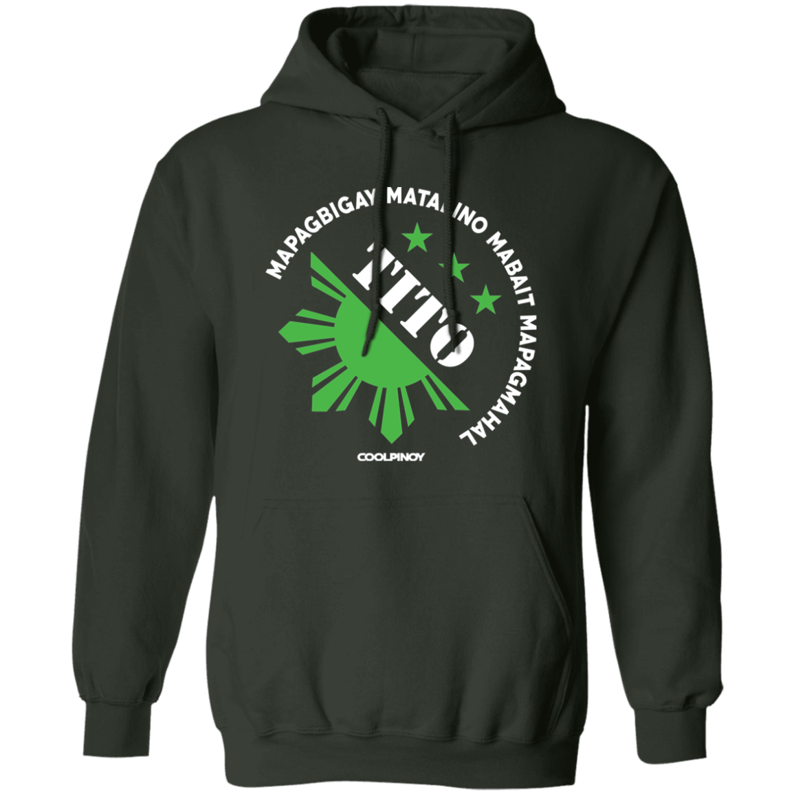 Matalino Mapagmahal Tito Unisex Pullover Hoodie