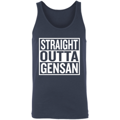 Straight Outta Gensan Unisex Cotton Tank Top