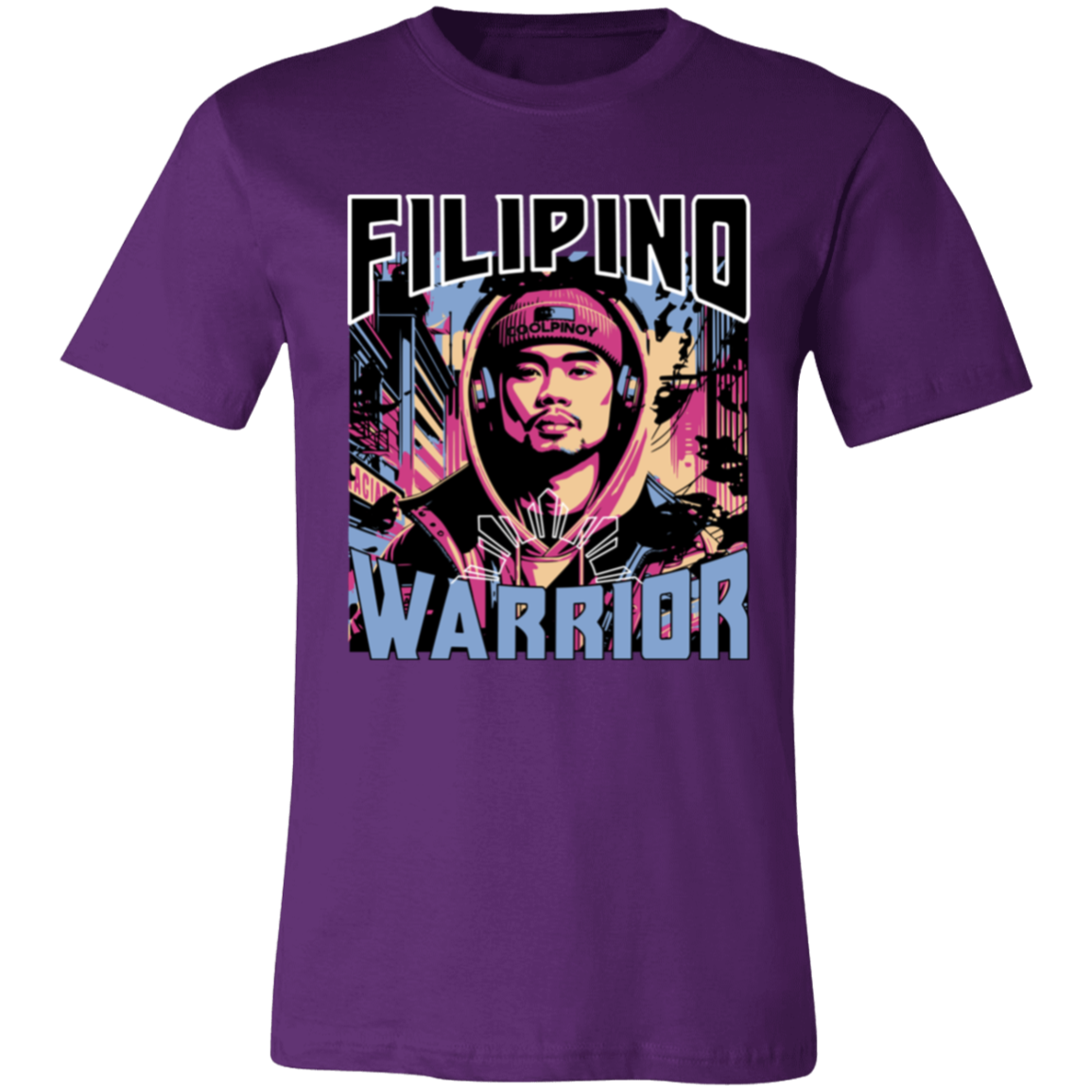 Filipino Street Warrior Unisex Jersey T-Shirt