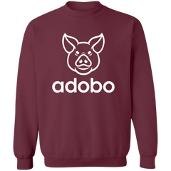 Adobo Pig Head Unisex Crewneck Pullover Sweatshirt