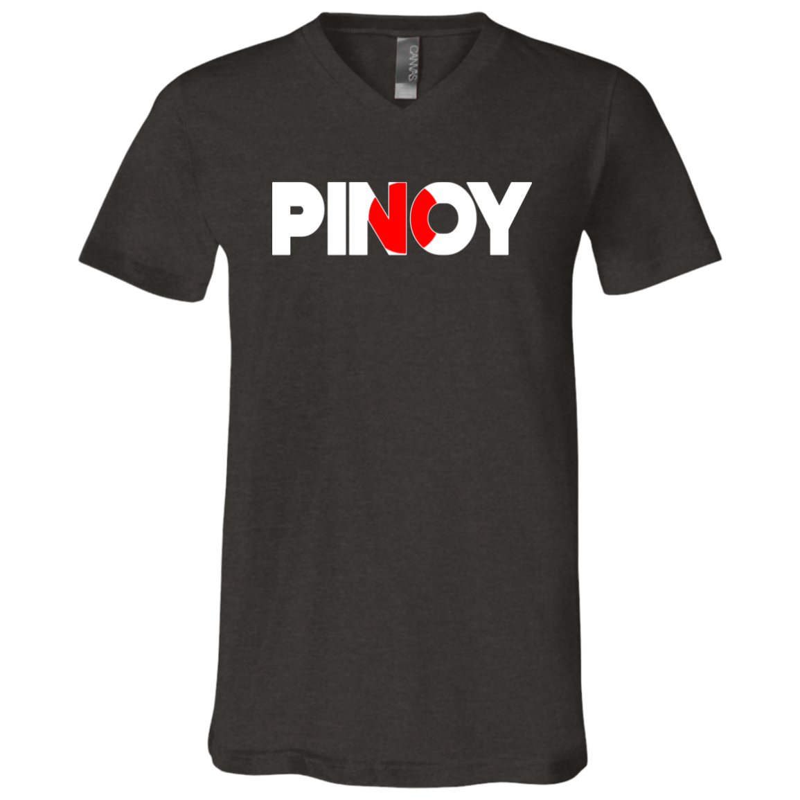 Pinoy Japan Flag Unisex Jersey V-Neck T-Shirt