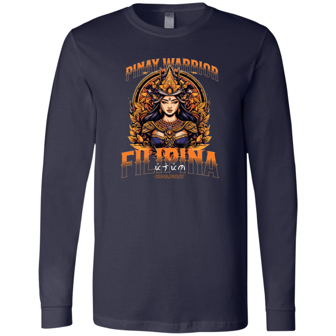 Pinay Warrior Filipina Unisex Jersey Long Sleeve T-Shirt