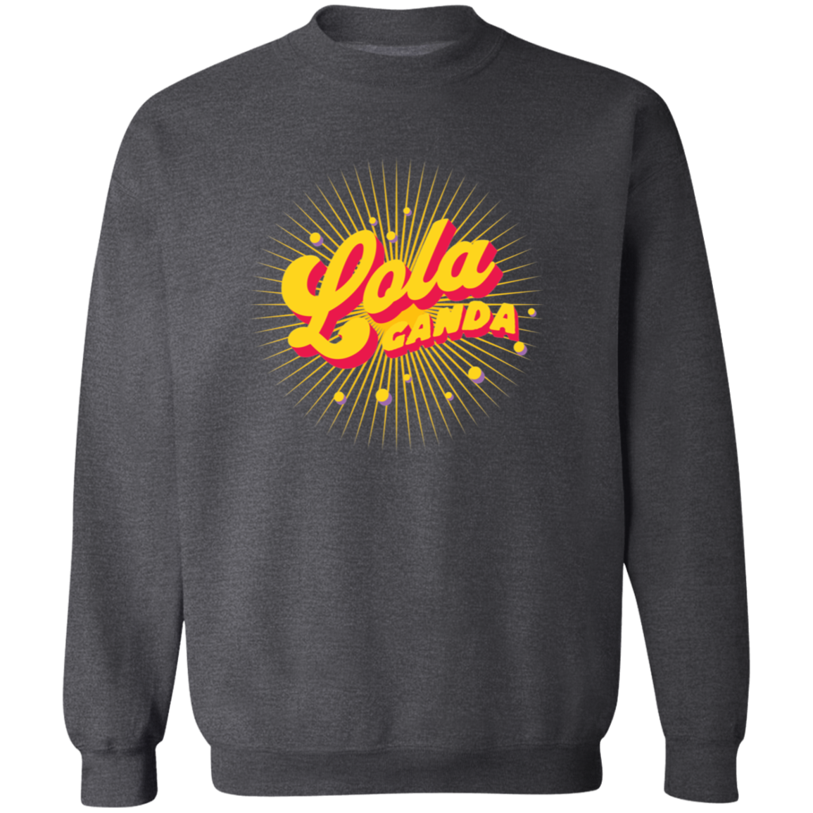 Lola Ganda Unisex Crewneck Pullover Sweatshirt