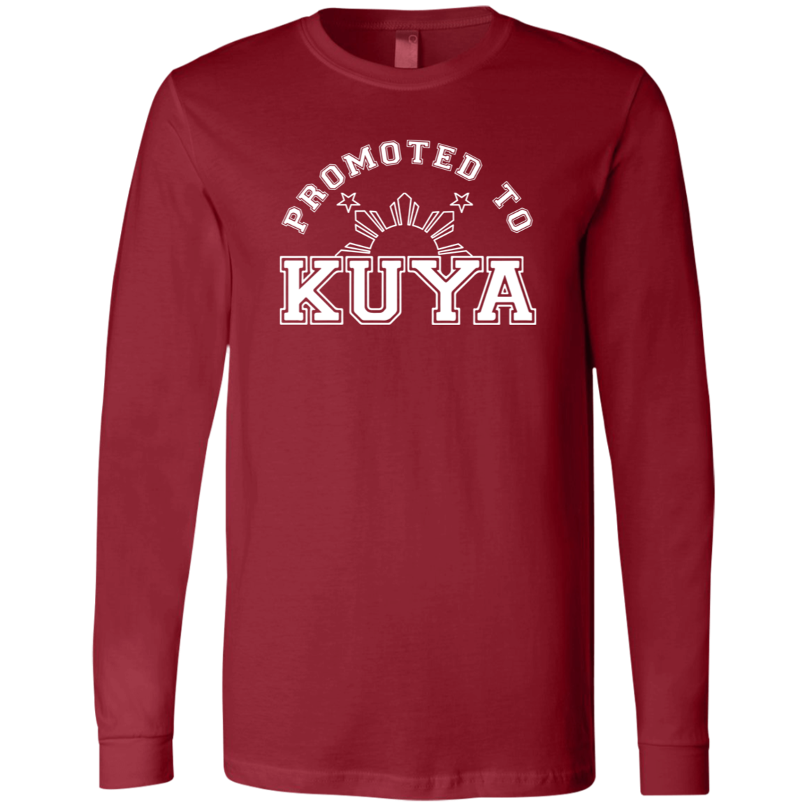 Promoted To Kuya Mens Jersey Long Sleeve T-Shirt