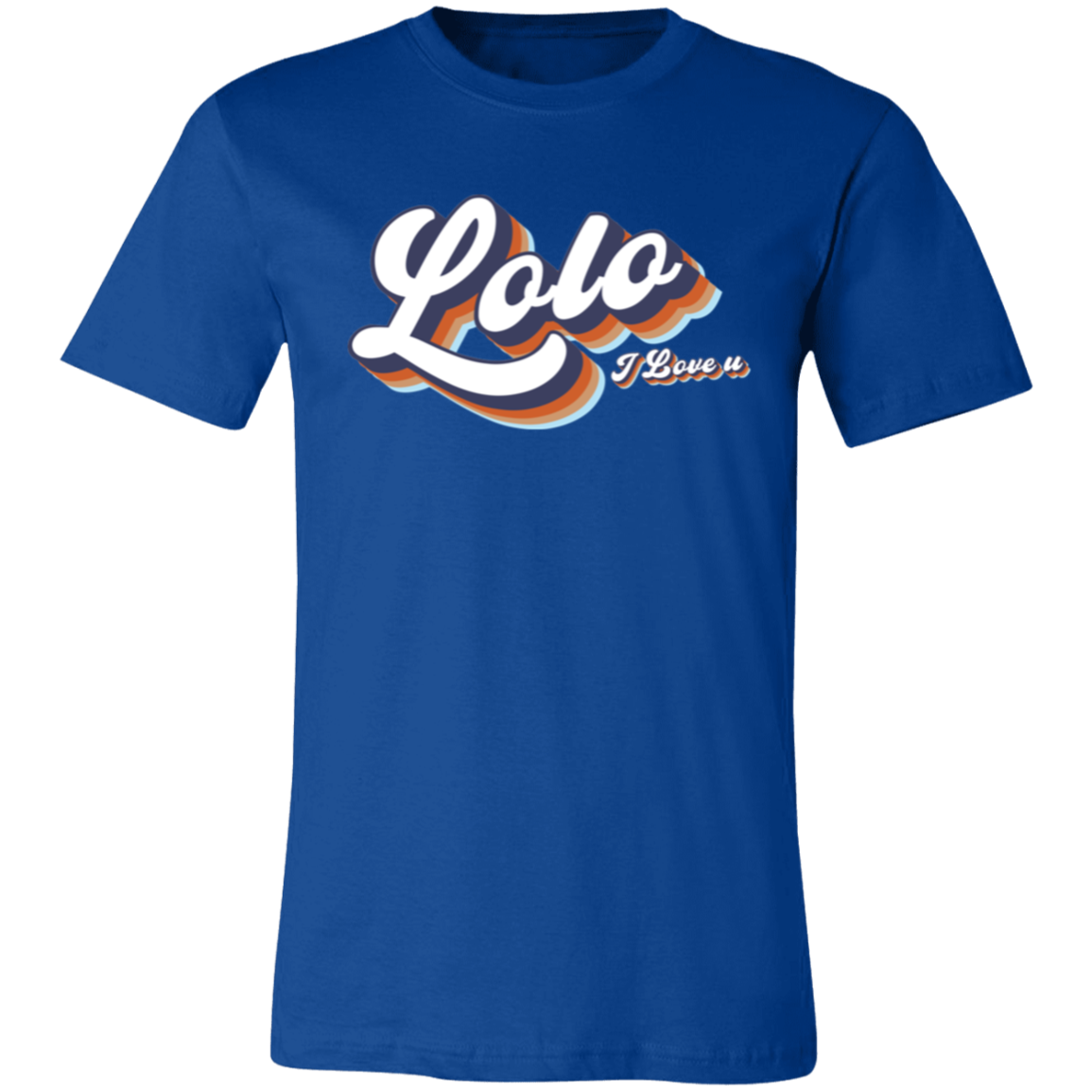 Lolo I Love U Unisex Jersey T-Shirt