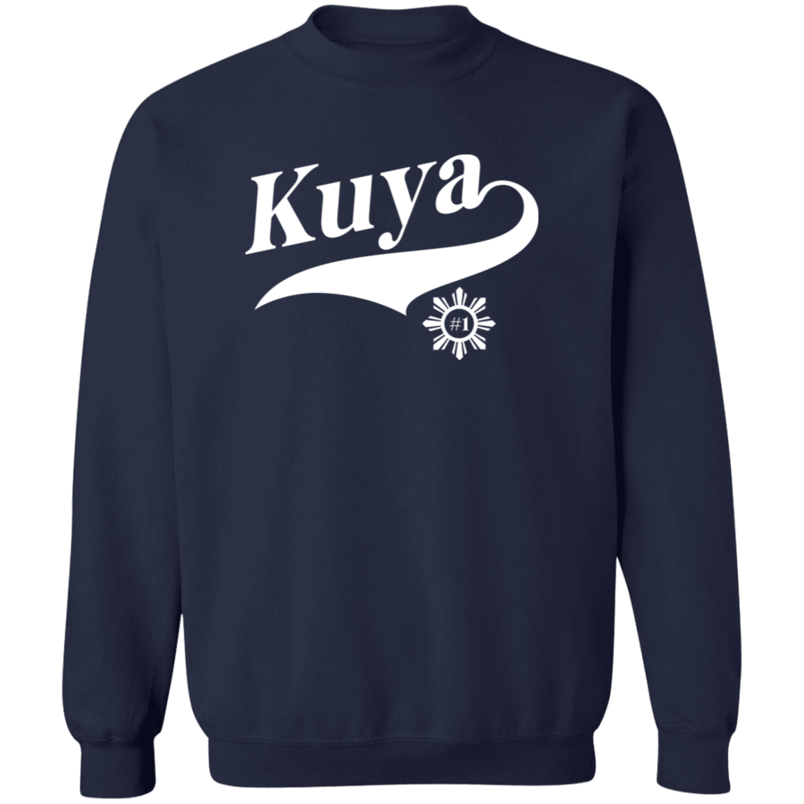 Number One Kuya Unisex Crewneck Pullover Sweatshirt