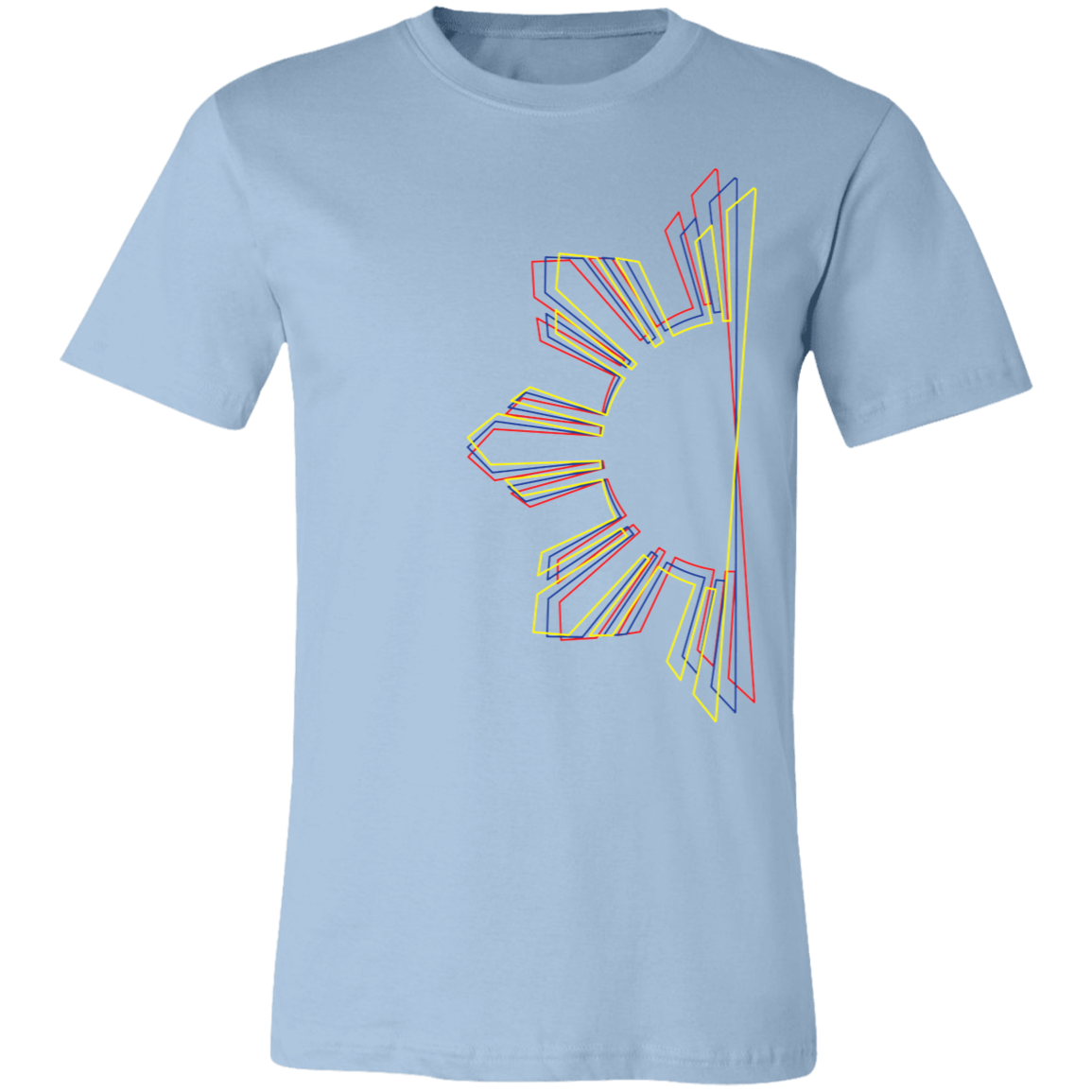 Sun and Stars 3D Unisex Jersey T-Shirt