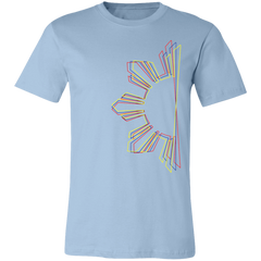 Sun and Stars 3D Unisex Jersey T-Shirt