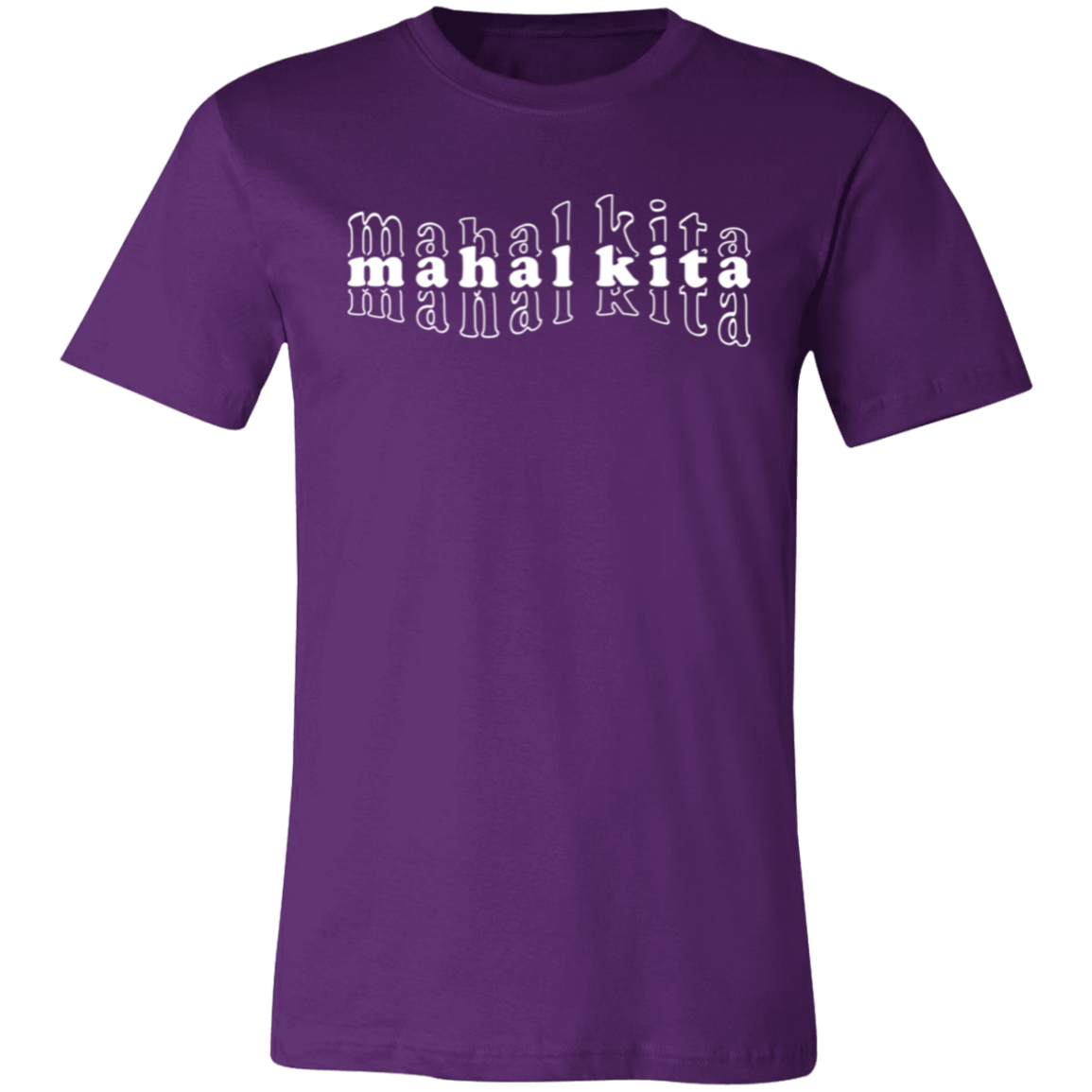 Mahal Kita Mesh Warp Unisex Jersey T-Shirt