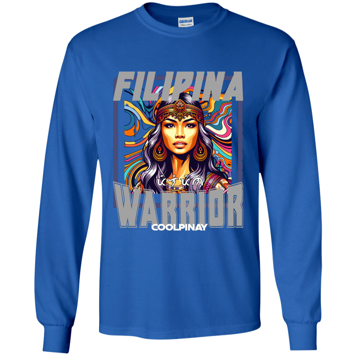 Filipina Warrior Beauty Youth Long Sleeve T-Shirt