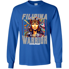 Filipina Warrior Beauty Youth Long Sleeve T-Shirt